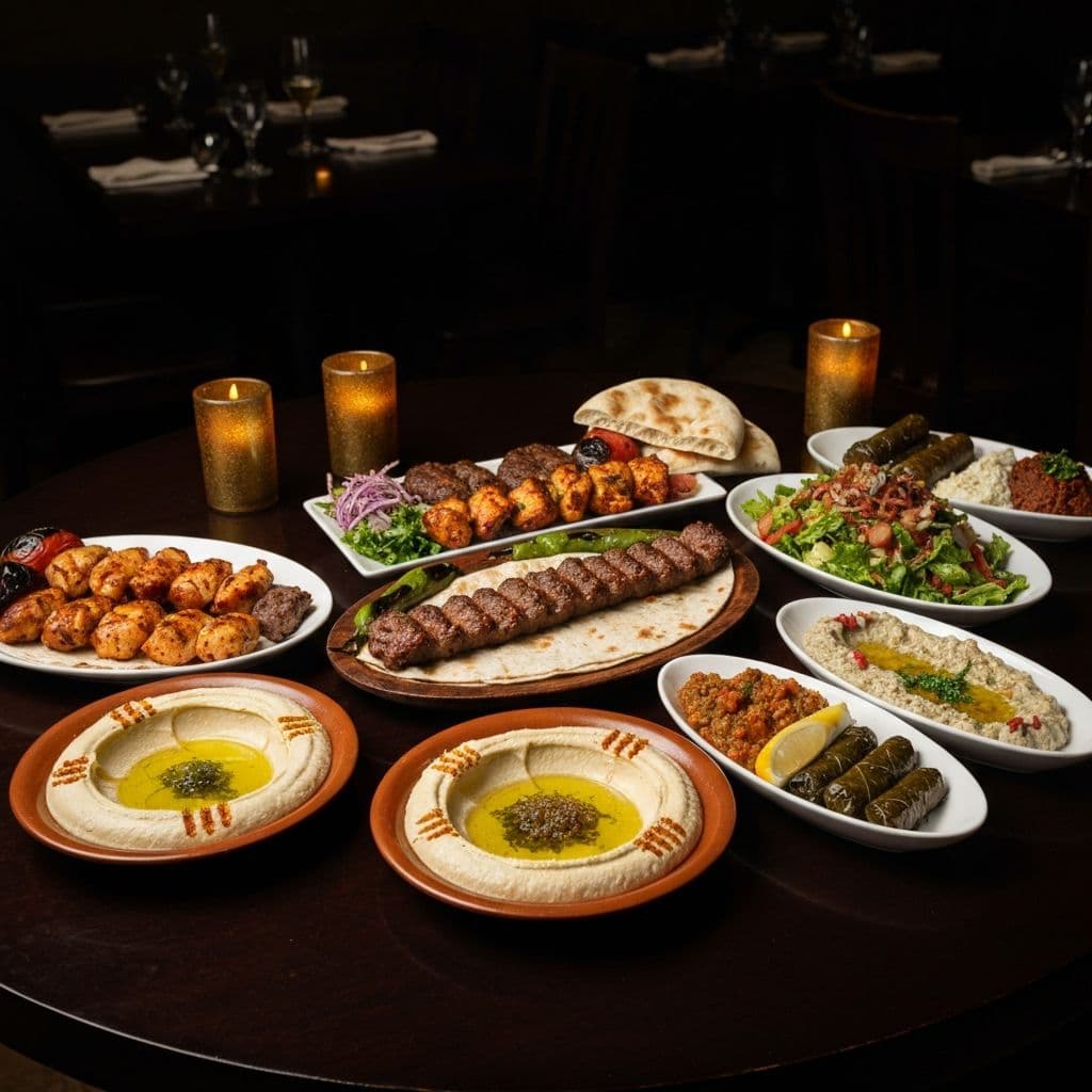 Premium grilled dish at Nasmat Halab