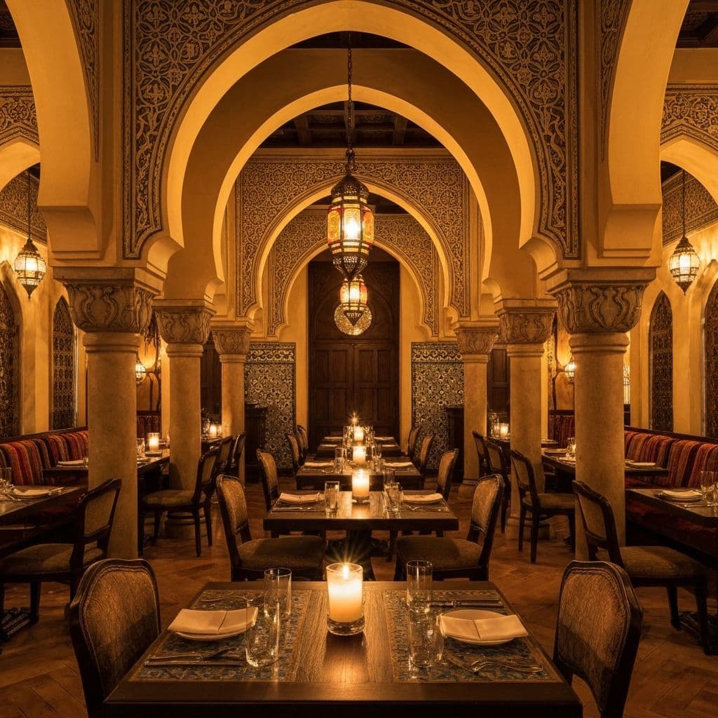 Nasmat Halab restaurant interior for private events